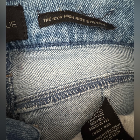 Kendall & Kylie The Icon High Rise Straight Jeans - Picture 7 of 7
